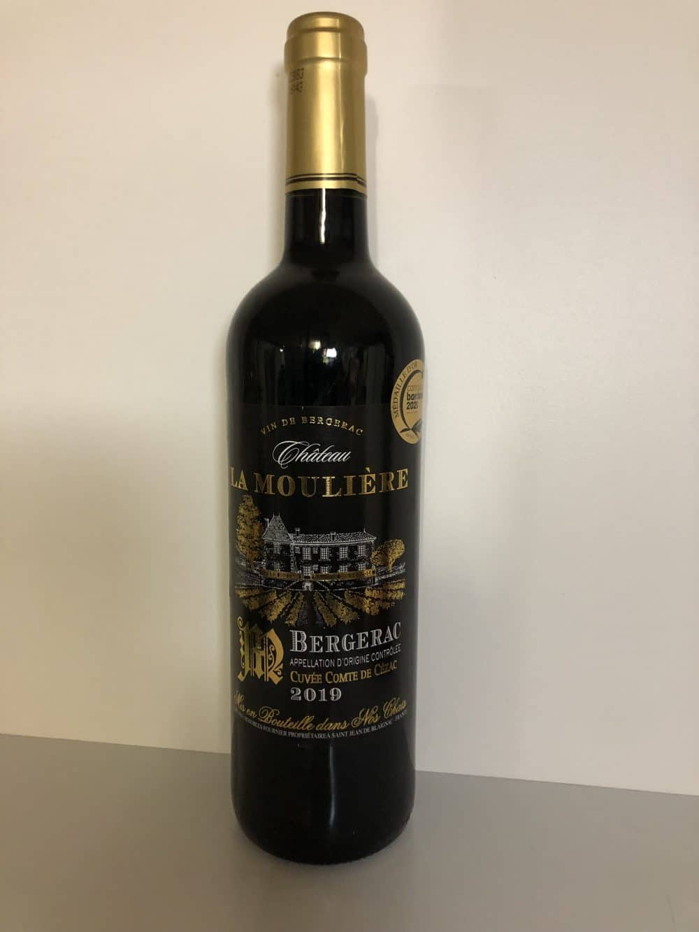 Bergerac Rouge 2019 Château La Moulière Black Label (2)